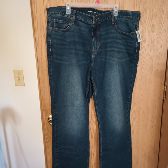 NEW Old Navy Men's Boot-Cut Built-In Flex Jeans Vintage Western 44 X 34 - Picture 5 of 7